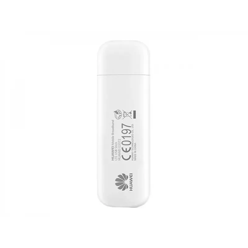 Huawei E3372 4G LTE USB-modem – 150 Mbps, Micro-SIM, zwart 51070RHM