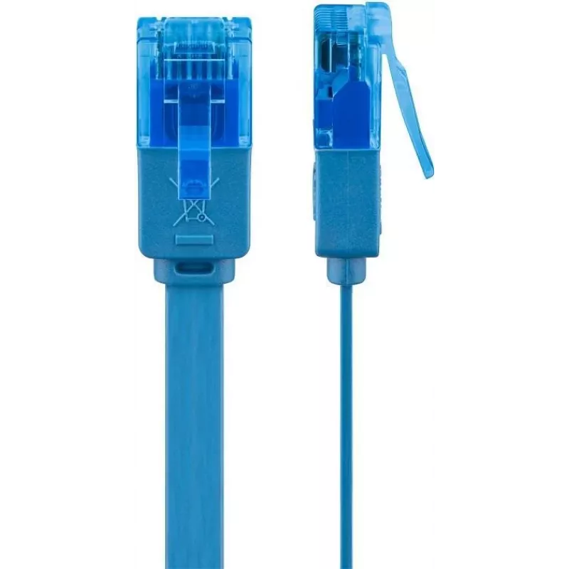 Wentronic RJ45 CAT6a patchkabel 5m, U/UTP, verguld, 10 Gbit/s 96339