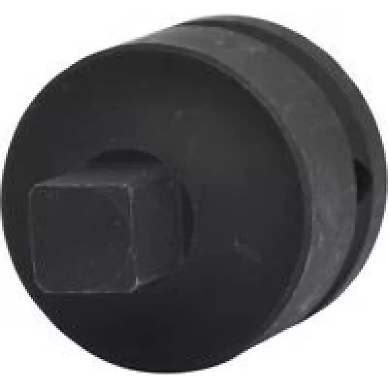 KS TOOLS 3/4 inch bus x 1/2 inch stekker impact-dopsleuteladapter, CrMo-staal, gefosfateerd, 45 mm, DIN 3121 / ISO 1174 (515.1372)