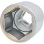 KS TOOLS 911.1050 CLASSIC 1 inch aandrijving zeskant dopsleutel, 50mm, kort, chroom-vanadium