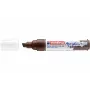 Edding 5000 acrylmarker breed - bruin - beitelpunt - extra dik - 5-10 mm 4-5000907