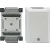 Rutenbeck VKP 85/2 Ap opbouw-verdeeldoos, lichtgrijs RAL 7035 27010101