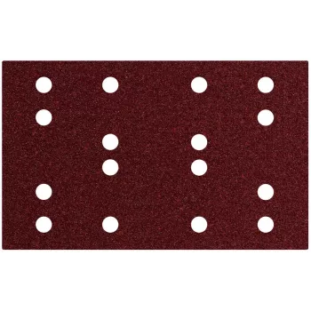 Metabo klittenband-schuurbladen 80 x 133 mm, P120 korrel, 16-gats afzuiging, 50-pack (SRA) 635194000