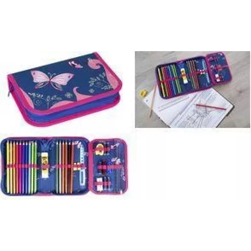 Faber-Castell Eberhard Faber Butterfly pennenzak 32-delig polyester 577471