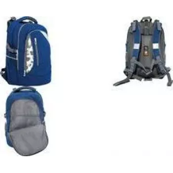 Faber-Castell Eberhard Faber X-Style schoolrugzak, Denim Blue, 28 L, voor kinderen & jongeren 9-16 jaar, polyester 577636