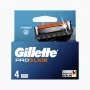 Gillette ProGlide vervangende scheermesjes voor heren, 4 mesjes, 5 anti-frictiemesjes + precisietrimmer, Lubrastrip, compatibel met Fusion5-handvatten 8001090456366