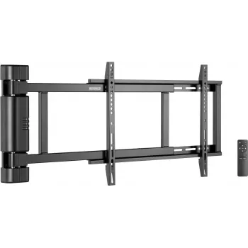 SpeaKa Professional SP-TVM-701 full-motion tv-wandbeugel voor 32-75 inch tv's, tot 50 kg, VESA 200x200 tot 600x400, zwenkbereik ±170°, zwart