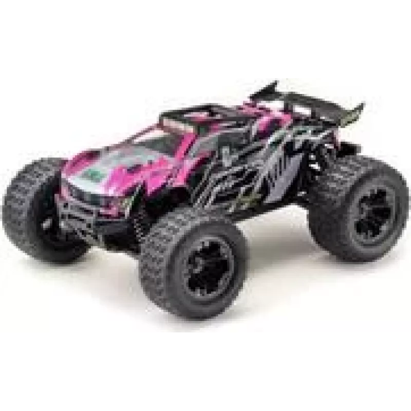 Absima Mini AT roze grijs brushed 1:16 RC truggy 4WD RTR (16020)