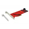 EXSYS EX-3660 M.2 naar SATA III adapterkaart - B-Key/B+M Key, 6 Gbps, ondersteunt 2230/2242/2260/2280