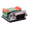EXSYS EX-49000 seriële adapterkabel D-SUB 9-polig stekker naar 10-polige schroefklem, 30 cm