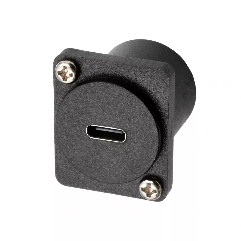 EXSYS EX-49167 D-type USB-C bus naar stekker inbouwadapter, USB 3.2 Gen 2, 10Gbps