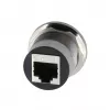 EXSYS EX-49196 metalen RJ45-inbouwadapter, female-female