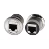 EXSYS EX-49196 metalen RJ45-inbouwadapter, female-female