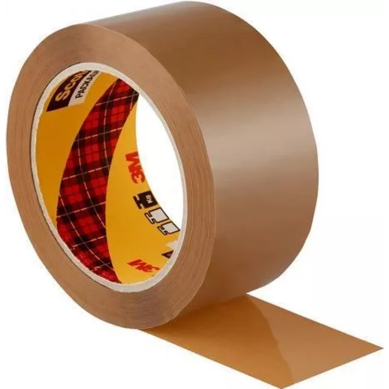 3M HV5066TB Scotch 5066 PVC-plakband voor binnen, 66 m x 19 mm, bruin
