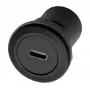 EXSYS EX-49214 USB-C female naar USB-C female inbouwadapter, USB 3.2 Gen 1