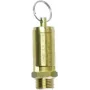 Aerotec perslucht-veiligheidsventiel 1/2 inch, 10 bar, messing 9049104