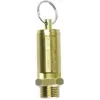 Aerotec perslucht-veiligheidsventiel 1/2 inch, 10 bar, messing 9049104