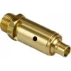 Aerotec perslucht-veiligheidsventiel 1/2 inch, 10 bar, messing 9049104