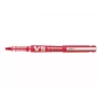 PILOT V5 Hi-Tecpoint Begreen rollerpen, rode inkt, 0,3 mm lijn, navulbaar, rode behuizing 442797
