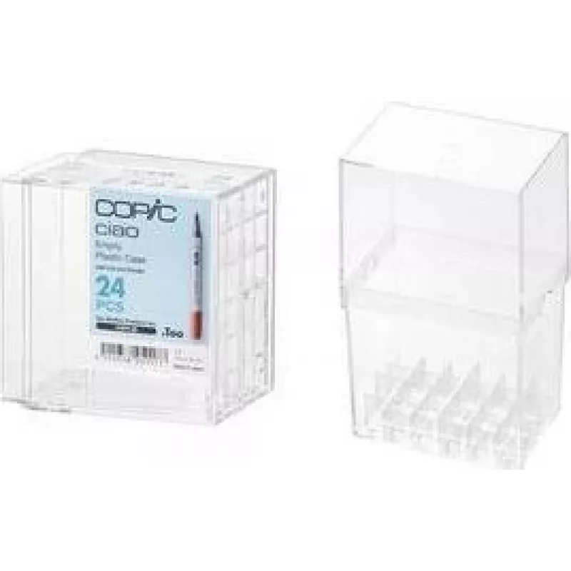COPIC acryl displaystandaard voor 24 Ciao markers, transparant, leeg 22075D24