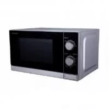 Sharp R200INW solo magnetron 20L 800W zwart/zilver