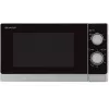 Sharp R200INW solo magnetron 20L 800W zwart/zilver