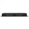 EXSYS EX-1247HMVS 7-poorts USB 3.2 Gen 2 industriële hub met DIN-railmontage