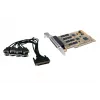 EXSYS EX-41088 8-poorts RS-232 seriële PCI-kaart met FTDI-chipset