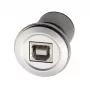 EXSYS EX-49193 metalen paneelmontage USB 2.0-adapter USB-B bus naar USB-A bus