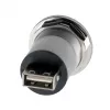 EXSYS EX-49193 metalen paneelmontage USB 2.0-adapter USB-B bus naar USB-A bus