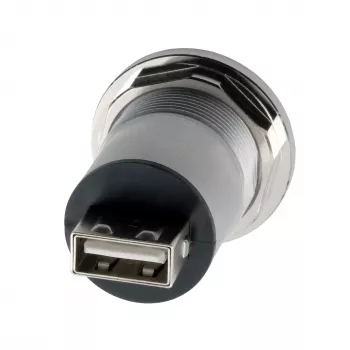 EXSYS EX-49193 metalen paneelmontage USB 2.0-adapter USB-B bus naar USB-A bus