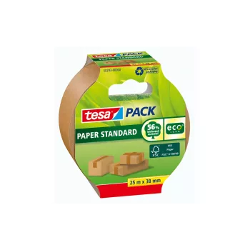 tesa STANDARD ecoLogo® 58293 verpakkingstape bruin 25 m x 38 mm