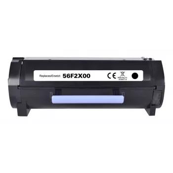 Renkforce RF-6131502 compatibele zwarte tonercartridge voor Lexmark 56F2X00, 20.000 pagina's