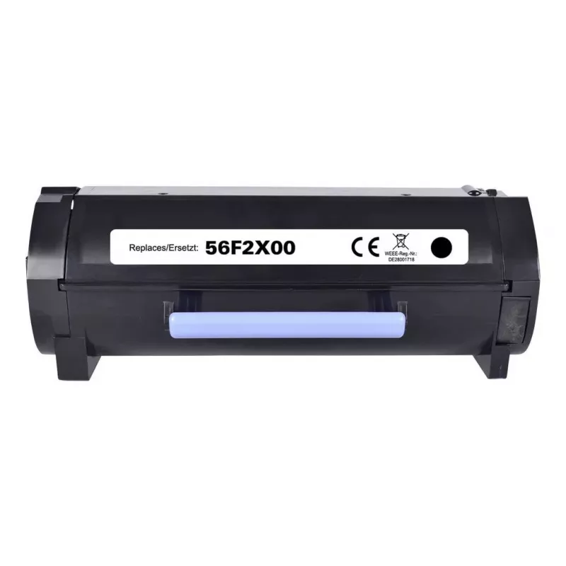 Renkforce RF-6131502 compatibele zwarte tonercartridge voor Lexmark 56F2X00, 20.000 pagina's