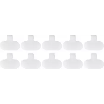 SpeaKa Professional SP-13756872 kabelmarker wit 10 stuks