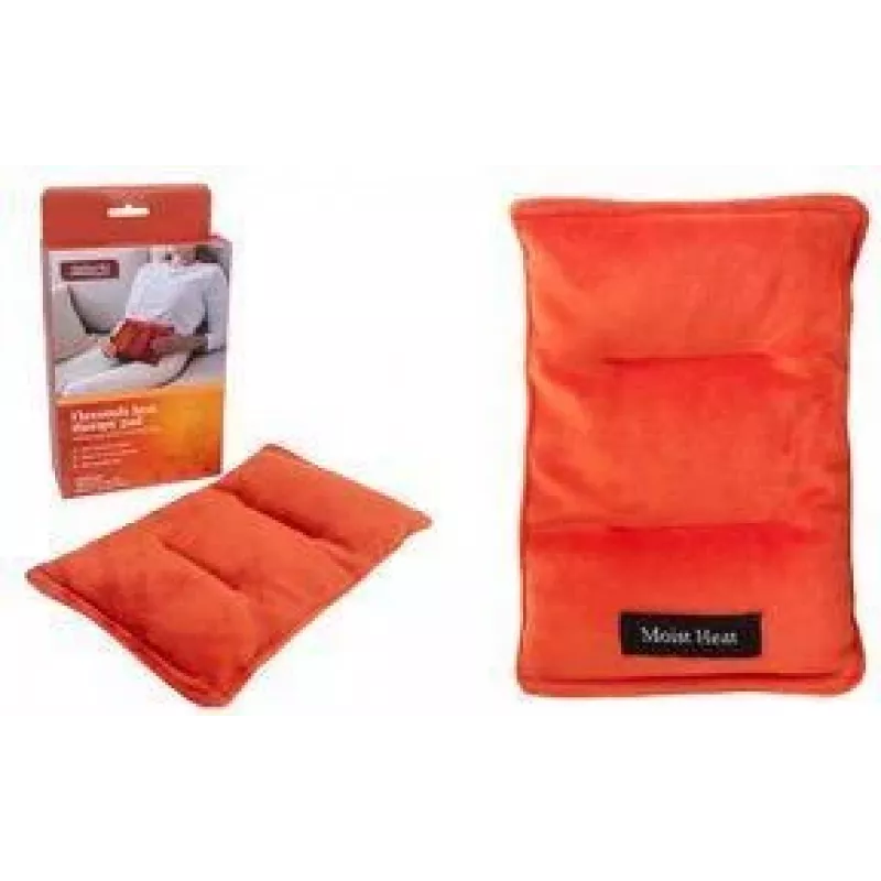 Deflecto magnetronbestendige warmtekussen met lijnzaad, multifunctioneel kussen voor pijnverlichting, warmte- & koudetherapie, herbruikbaar, zachte stoffen hoes - 1 stuk (DEFHPMPP)