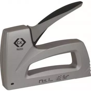 C.K Tools zwaarlast nietpistool voor 6-14 mm nietjes, gegoten aluminium, bi-materiaal greep 496001