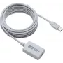 EXSYS EX-1401 actieve USB 2.0 verlengkabel 5m USB-A stekker naar bus met signaalregeneratie