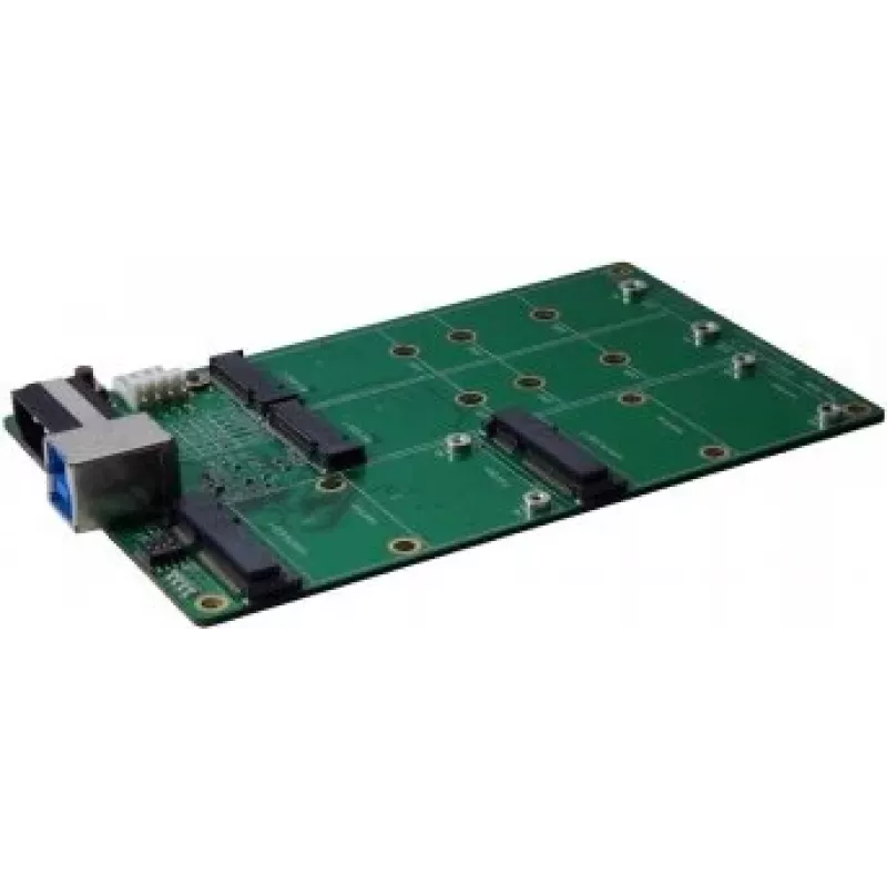 EXSYS EX-3673 adapterkaart USB 3.2 Gen 2x1 naar M.2 en mSATA met USB Type-B-aansluiting