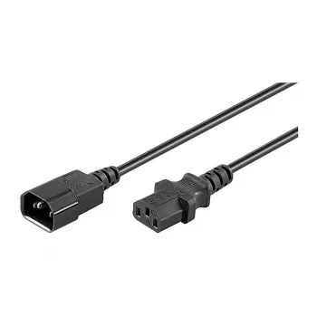 MicroConnect PE1413BL18 stroomkabel C14 naar C13 1,8 m zwart