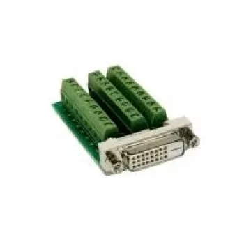 EXSYS EX-49050 DVI-I naar VGA adapter, groen/zilver