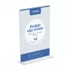 EUROPEL Budget tafeldisplay DIN A5, dubbelzijdig, polystyreen, transparant 351006