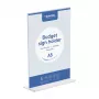 EUROPEL Budget tafeldisplay DIN A5, dubbelzijdig, polystyreen, transparant 351006
