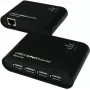 EXSYS EX-1445 Gigabit Ethernet extender kit via 2-draads, 500 m, zwart
