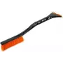 Bradas ICE1162 ijskrabber met sneeuwborstel, 600 mm, zwart/oranje