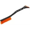 Bradas ICE1162 ijskrabber met sneeuwborstel, 600 mm, zwart/oranje