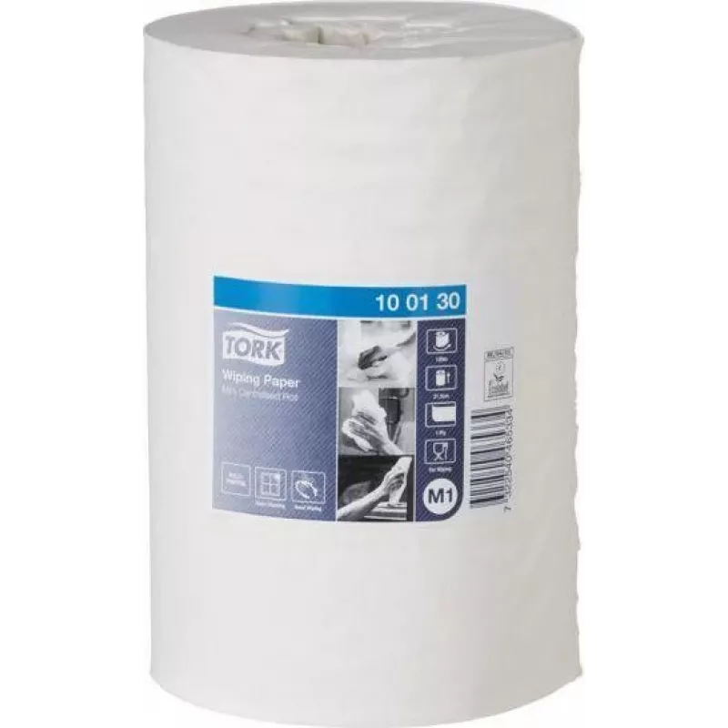 Tork Advanced M1 centrefeed reinigingsdoekrol, 1-laags wit, 275 m, 11 rollen