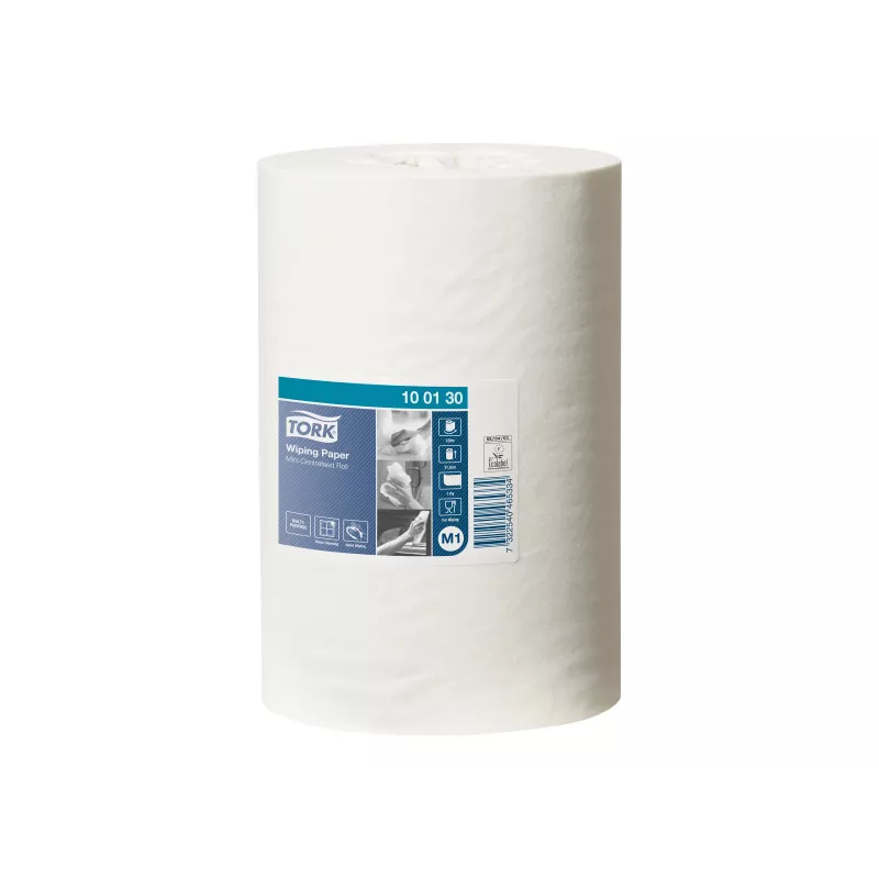 Tork Advanced M1 centrefeed reinigingsdoekrol, 1-laags wit, 275 m, 11 rollen