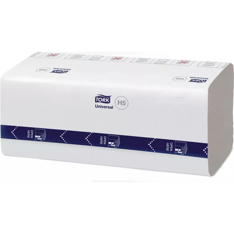 TORK PeakServe® Continuous™ handdoek H5 interfold, 1-laags, wit, 4920 doekjes (100585)