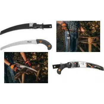 Bradas V-SERIES tuinzaag met holster, 320 mm SK5 gehard stalen blad, drievoudig geslepen tanden, trekkende snede KT-V1404K